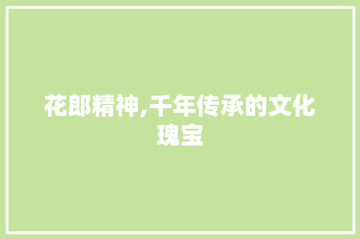 花郎精神,千年传承的文化瑰宝