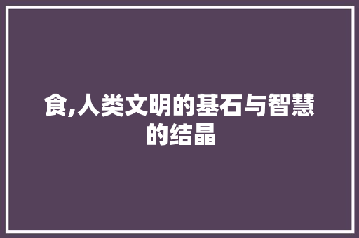 食,人类文明的基石与智慧的结晶 反义词汇
