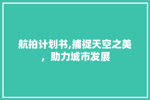 航拍计划书,捕捉天空之美，助力城市发展 反义词汇